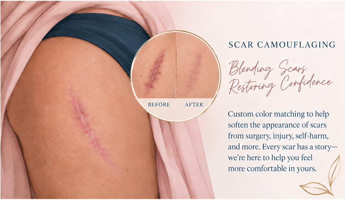 Representative illustration for Scar Camouflaging